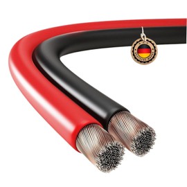 ETEC Speaker Cable CCA 2 x 1.50 mm² Red/Black 20 m