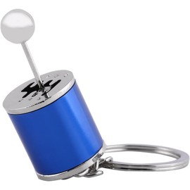 Llavero Creativo con Modelo de Palanca de Cambios automática: 6 Velocidades y Palanca de Cambios Inversa, Diseño Compacto, Hecho de Metal de Alta Calidad, Compañero Ideal para