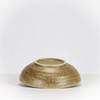 Sushisushi Glazed Stone Bowl Dark/Mid Brown 150×48mm (Japanese Made)