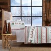 Great Bay Home 3-Piece Christmas Quilt Set with Shams. Reversible