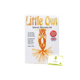 LiveMoor Macramé Kit - Little Owl