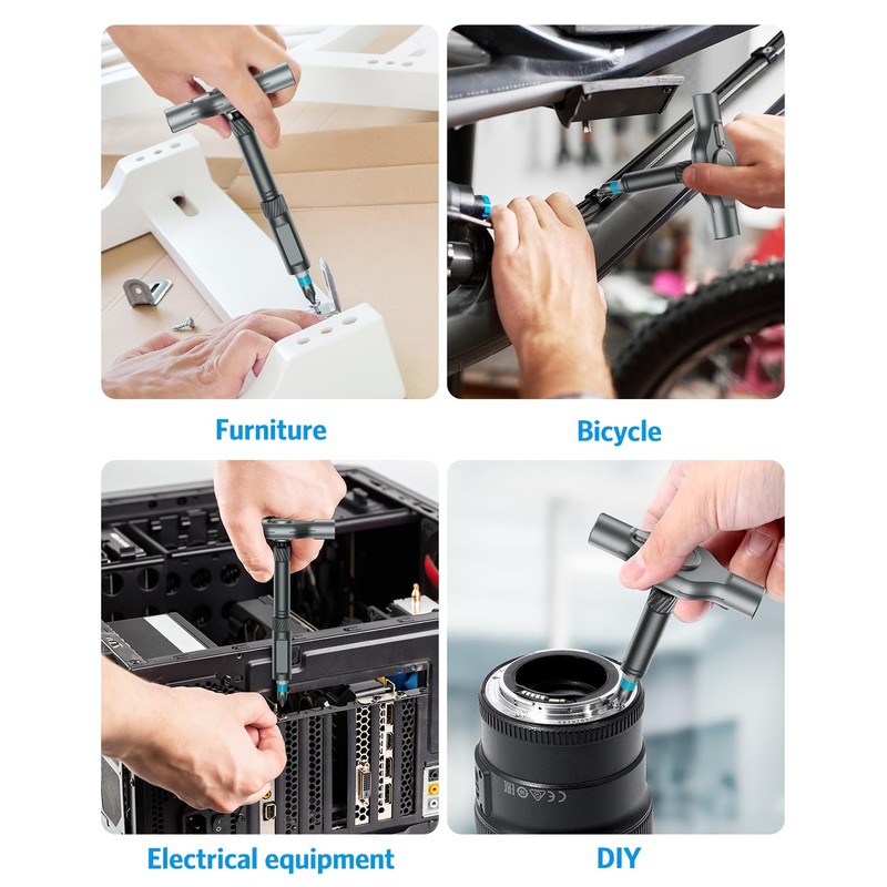 24 in 1 Magnetic Screwdriver Set, Mini Ratchet Screwdriver Set,