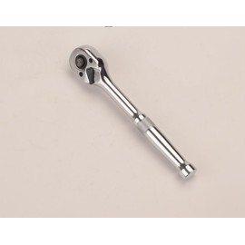 FLZOSPER 1/2" Drive Socket Ratchet Wrench,10" Quick-Release Composite Offset Ratchet, 90-Tooth Oval Head，Reversible，CR-V Steel