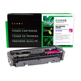 Clover Remanufactured Toner Cartridge Replacement for HP W2023A (HP 414A) | Magenta