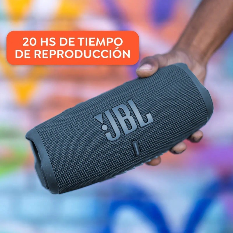 Bocina JBL Charge 5 portátil con bluetooth waterproof