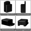 6 Pack Remote Control Holder Wall Mount Media Controller Organizer