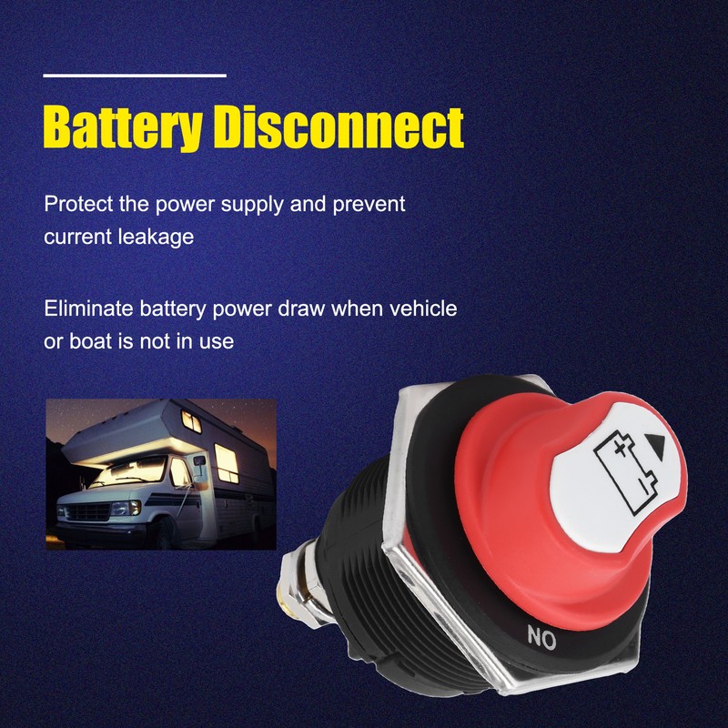 200A DC32V Battery Isolator Protection Power Cut Off Switch for