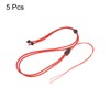 HARFINGTON 5pcs Jade Ropes Nylon Cord Empty Necklace Holder Strings