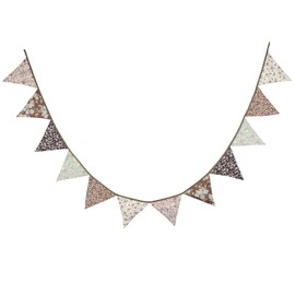 LOVENJOY Cute Floral Collection 100% Cotton Banner for Wedding Baby Shower Tea Party Decoration