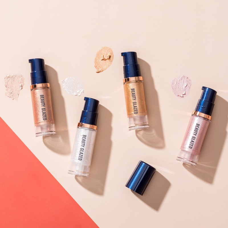 MYUANGO Liquid Highlighter Liquid Illuminator Non Stick Face Brightens &