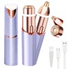 Depiladora Facial Mujer 2 en 1, Afeitadora Electrica Mujer con