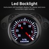 DriSentri 2" 52 mm 12V 0-30 in.Hg Universal Mechanical Electrical