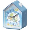 Seiko Clock CQ166L Alarm Clock, Sumikko Gurashi, Light Blue Pearl,