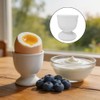 4PCS Egg Cups Reusable Plastic Eggs Cup Holder Dishwasher Safe