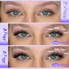 Pawotence Lash Clusters Wispy Kira Cluster Eyelash Extensions 10-18mm Individual
