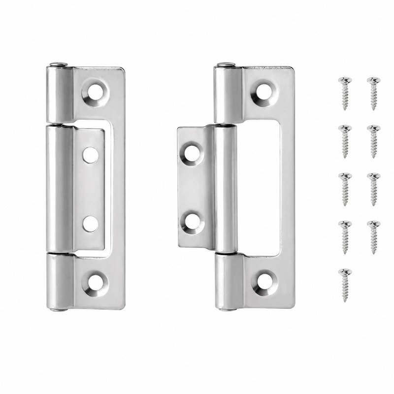 Flat Metal Hinges for Cabinets & Wooden Boxes – 360