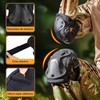 4pcs Coderas de Rodilla, Protector de Rodilleras Coderas T?cticas