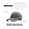 DENISH Gorra de Gamuza con Broche Ajustable. Gorra de béisbol