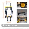 Gabasinover, Rolling Table Saw Stand Compatible with DEWALT's DWE7490X、DWE7491RS、DWE7499GD、D7480、DW745 ,