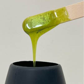 Waxxxie Apple Spritz Hard Wax Beads 360gm - Salon Quality Hair Removal Wax Beads to use from the Comfort of your own Home, Green