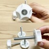 4 Pcs Headboard Fixings Bolts - M8 Heavy Headboard Screws