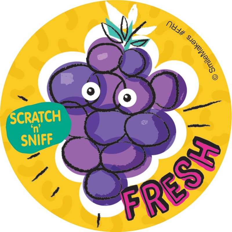 Fruity Scratch 'N Sniff Stickers 75-pak