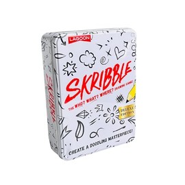 Skribble The Crazy Drawing Game Large Deluxe Game in a Tin