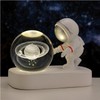 Coyoohouse Glowing Crystal Ball 3D Inner Carved Small Crystal Ball