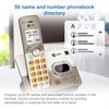 AT&T EL52113 Cordless Phone with Answering System & Extra-large Backlit