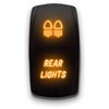 Rear Lights (1) - Orange - Laser Etched 5-Pin Double