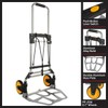 Dolly Cart with Collapsible Handle - Folding Hand Truck with