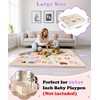Baby Mat for Floor,1.2Inch Thick Foam Crawling Mat for Babies,Waterproof