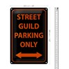 Street Guild Parking Only | Metallschild | Parkplatzschild | 20
