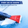 WORKPRO 27" Snow Brush and Ice Scraper for Car Windshield,
