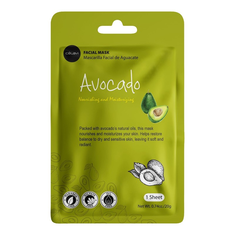 Celavi Essence Facial Mask Paper Sheet Korea Skin Care Moisturizing