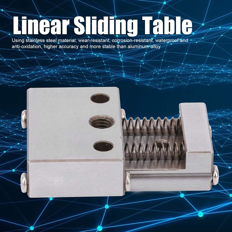 Garosa Linear Sliding Table, X-Axis Manual Platform Guide Type Rail