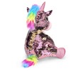 Mousehouse Gifts Sequin Sparkly Unicorn Stuffed Soft Toy 29cm (Pink)