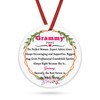 Grammy Gift for Grandma Christmas Keepsake Sign Grandma Gift Mother