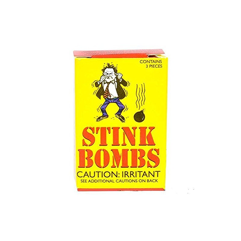Rhode Island Novelty Stink Bombs Glass Vile Vials Novelty (Box