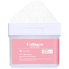 DERMAL Collagen Moistfull Pad - Korean Toner Pad for Elasticity & Wrinkle Improvement with Peptides - Vegan Tencel Square Pads - High Capacity, 120 Sheets