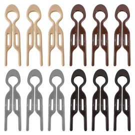 AYNKH 12 Stück Französische Haarnadel French Twist Hair Pin Haarnadeln Vintage U-förmige Französische Haarspange Hair Styling Accessoires Für Damen und Mädchen