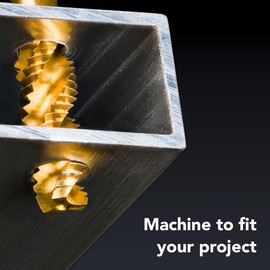 8020, 8121, 1.5" x 3" Structural Rectangular Aluminum Tube, Wall Thickness .125", Seamless Tubing 80/20 DIY Industrial 1-1/2" x 3" Metal Profile (24" Long)