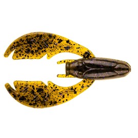 BAITFUEL Tiny PACA Chunk Creature Bait Infused with Supercharged X55 Formula Gel | 2-Inch, Green Pumpkin Purple