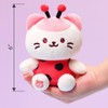Anirollz Ladybug Fairy Kittiroll Plush – Soft & Adorable Lucky