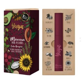 Rimel Máscara Para Pestañas 10 Aceites Yuya Color Borgoña