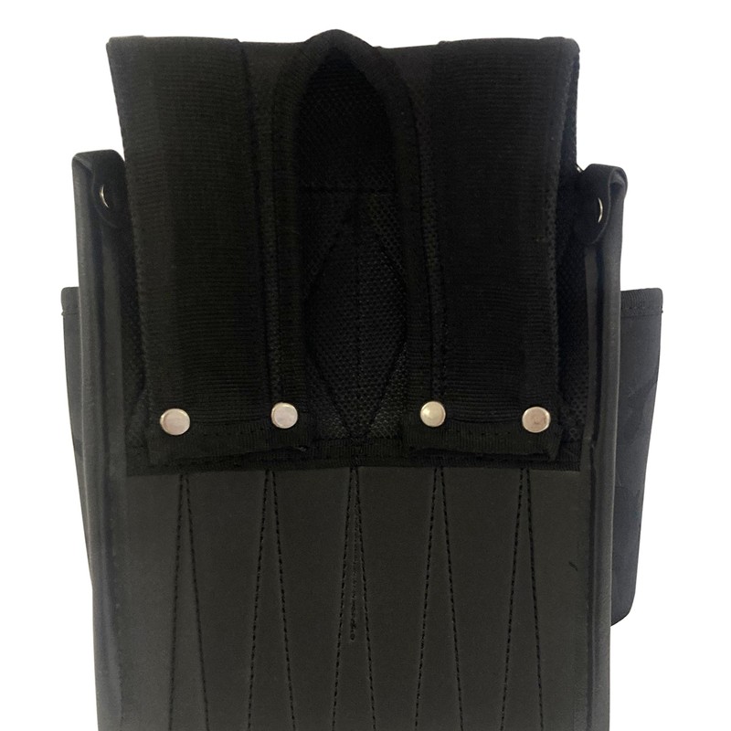 Kozuchi KNR-13MBK Worktime Radical Waist Bag, 2 Tiers, Universal Type,