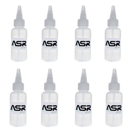 ASR Outdoor 3-Pack 4oz Snifter Gold Panning Snifter Bottle Squeeze Nozzle