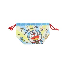Marushin 2825002400 Lunch Bag, Gusseted Drawstring I'm Doraemon Gusseted Gusset, Exciting Secret Tool