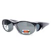 The Overstock Polarized Fit Over Sunglasses, Ombre 2866 2T, Grey
