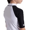 Arena Boys Unisex Jr Rash Vest S/S Graphic Top, White-Black,